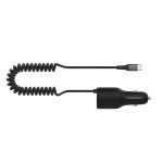 شارژر فندکی دو پورت پاورولوژی PD65W + QC18W با کابل Type-C فنری | Powerology –PCCSR015 - تصویر 2