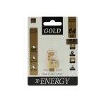 فلش مموری x-Energy GOLD ظرفیت 64 گیگابایت - Image 2