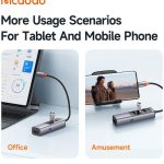 هاب USB-C مک دودو مدل HU-1120 با ۵ پورت و شارژ PD ۱۰۰ وات - Image 4