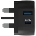 شارژر 30 وات ULTRA COMPACT پاورولوژی مدل PWCUQC002 فست شارژ - Image 2