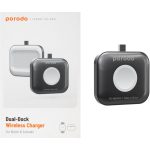 شارژر وایرلس اپل واچ و ایرپاد پرودو Dual Dock PD-WA2N1C - Image 2