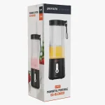 مخلوط کن و شیکر شیشه ای پرودو مدل با ظرفیت 450 میلی لیتر مدل POWERFUL PORTABLE GO-BLENDER LFS017 - Image 2
