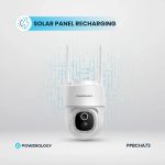 دوربین هوشمند فضای باز خورشیدی پاورولوژی Powerolgoy Built-In Solar Pan & Tilt Outdoor Camera PPBCHA73 - Image 3
