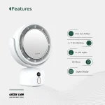 آینه آرایشی و پنکه رومیزی گرین لاین Green Lion Makeup Mirror Fan - Image 8