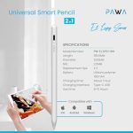 قلم هوشمند پاوا  مدل UNIVERSAL SMART PENCIL 2 IN 1 PW-ELSP21 - Image 6