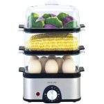 تخم مرغ پز و بخار پز سبزیجات سه طبقه گرین لاین مدل Tier Egg Cooker Green Lion 3-Tier Egg Cooker Vegetable Steamer 3 - Image 7