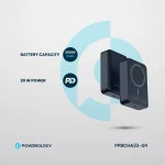 پاوربانک 20000 میلی آمپر مگ سیف پاورولوژی Powerology 20000mAh 20W PD & 15W MagSafe PPBCHA33 - Image 5