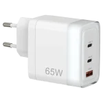 آداپتور ۶۵ وات پاورولوژی مدل Lunex Series PWFC1028E