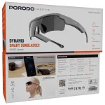 عینک دودی UV400 هوشمند بلوتوثی پرودو Porodo Lifestyle Dynamiq Smart Sunglasses PDLFSTK08 - Image 5