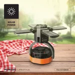 پنکه شارژی خورشیدی پرودو مدل Suncharge با پاوربانک - Image 7