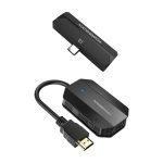 دانگل بی سیم HDMI به Type C پاورولوژی مدل Powerology Wireless HDMI Mirroring Adaptor Pair with USB-C Cable