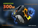 اسپیکر بلوتوثی قابل حمل هوپ استار مدل hopestar party box 600 اورجینال - Image 4