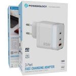 آداپتور ۶۵ وات پاورولوژی مدل Lunex Series PWFC1028E - Image 3