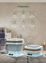 ماشین لباسشویی 6 لیتری گرین لاین مدل Portable Washing Machine 6L  GNPRTWM6L - Image 5