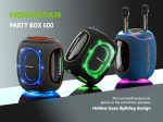 اسپیکر بلوتوثی قابل حمل هوپ استار مدل hopestar party box 600 اورجینال - Image 2