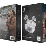 هندزفری بی سیم شفاف گرین لاین مدل Transparent Pro 2