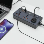 چندراهی برق گرین مدل GS-200 ظرفیت ۲۵۰۰ وات با ۳ درگاه و طول کابل ۲ متر - Image 4