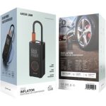 پمپ باد گرین لاین همراه با چراغ قوه مدلGreen Lion Inflator Portable Air Compressor مدل GTI-01 - Image 2