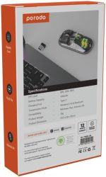 ماوس بی سیم شفاف پرودو مدل Porodo Transparent Mouse 2.4G and Bluetooth Dual Mode PD-TMDM - تصویر 3