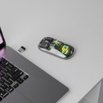 ماوس بی سیم شفاف پرودو مدل Porodo Transparent Mouse 2.4G and Bluetooth Dual Mode PD-TMDM - تصویر 4