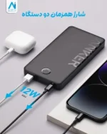 پاوربانک Anker 12W 10000mAh مدل PowerCore PIQ A1334 سفید (گارانتی 18ماهه حافظه طلایی ایستا) - Image 5