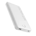 پاوربانک Anker 12W 10000mAh مدل PowerCore PIQ A1334 سفید (گارانتی 18ماهه حافظه طلایی ایستا)