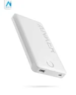 پاوربانک Anker 12W 10000mAh مدل PowerCore PIQ A1334 سفید (گارانتی 18ماهه حافظه طلایی ایستا)