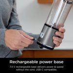 مخلوط کن شارژی نینجا مدل BC151 ظرفیت ۰.۵۳ لیتر تک سرعته نسخه 3 درب - Image 4