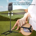 سافت لایت پایه دار و استنددار فوق حرفه ای portable broadcast light YY-3 - Image 11