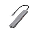 هاب تایپ سی 6 پورت پاورولوژی Powerology 6in1 USB-C Hub P61HBCGY