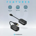 دانگل انتقال تصویر hdmi به hdmi بی سیم پاورولوژی مدل PHDMRABK - Image 3