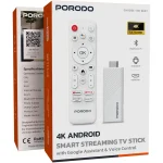 اندروید باکس هوشمند پرودو مدلSmart Streaming TV Stick 4K با دستیار صوتی گوگل PDH313WH - Image 2