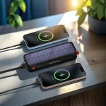 پاوربانک 20000 سولار پرودو مدل Solar-Powered PDPBAS149 - Image 4