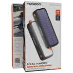 پاوربانک 20000 سولار پرودو مدل Solar-Powered PDPBAS149 - Image 3