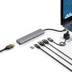 هاب تایپ سی 6 پورت پاورولوژی Powerology 6in1 USB-C Hub P61HBCGY