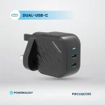 شارژر دیواری 45 وات پاورولوژی مدل PWCUQC036 - Image 4
