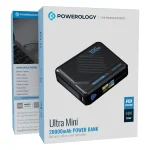 پاوربانک 20 هزار 100 وات پاورولوژی مدل Powerology Ultra Mini 20000mAh Power Bank PPBCHA79