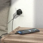 شارژر دیواری 35 وات 3 پین پاوا مدل Stout Gan به همراه کابل تایپ c به لایتنینگ - Image 3