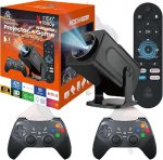 مینی ویدئو پروژکتور آیریور مدل HCS350 PRO به همراه دسته بازی
