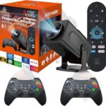 مینی ویدئو پروژکتور آیریور مدل HCS350 PRO به همراه دسته بازی