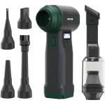 جت فن و جارو شارژی گرین لاین مدل Air Master GNAIRMBLW90BK - Image 3