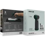 جت فن و جارو شارژی گرین لاین مدل Air Master GNAIRMBLW90BK - Image 2