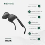 عینک هوشمند گرین‌لاین Green Lion Barcelona Smart Glasses با کنترل لمسی و لنز UV400 - Image 12