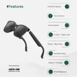 عینک هوشمند گرین‌لاین Green Lion Barcelona Smart Glasses با کنترل لمسی و لنز UV400 - Image 11