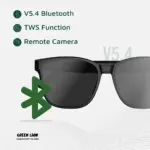 عینک هوشمند گرین‌لاین Green Lion Barcelona Smart Glasses با کنترل لمسی و لنز UV400 - Image 8