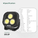 چراغ کمپینگ 1000 لومن گرین لاین Green Lion Hyper Lume GNHYLMELGTBK - Image 4