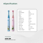 مسواک برقی کودکان گرین لاین مدل KIDS EELECTRIC TOOTHBRUSH GNKDELTBRBL - Image 10