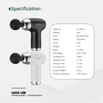ماساژور تفنگی گرین لاین مدل GNMINMSGNBK با ۶ سطح سرعت - Image 9