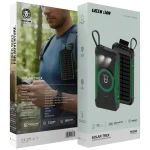 پاور بانک 10000 میلی‌آمپر خورشیدی گرین لاین مدل Trex GNSOLTX10PBK - Image 2