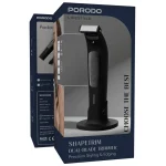 ماشین اصلاح دو تیغه Porodo Lifestyle Shapetrim با طراحی و لبهزنی دقیق مدل PDLFST8307BK - Image 2